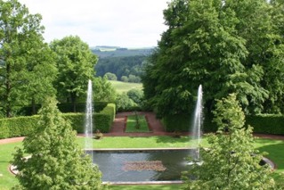 Barockgarten Lichtenwalde - Kronenbassin