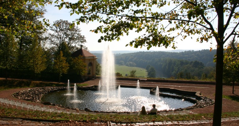 Barockgarten Lichtenwalde - Sieben Künste