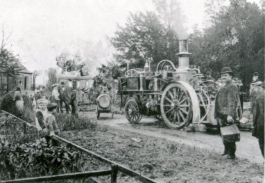 Lichtenwalde - Schlossbrand